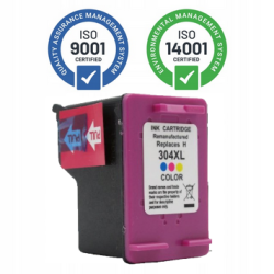 HP 304 Tri-color – tusz kolorowy INQ 18 ml (N9K05AE ref.)